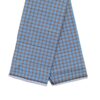 Brown & Blue Checks Cotton Lungi