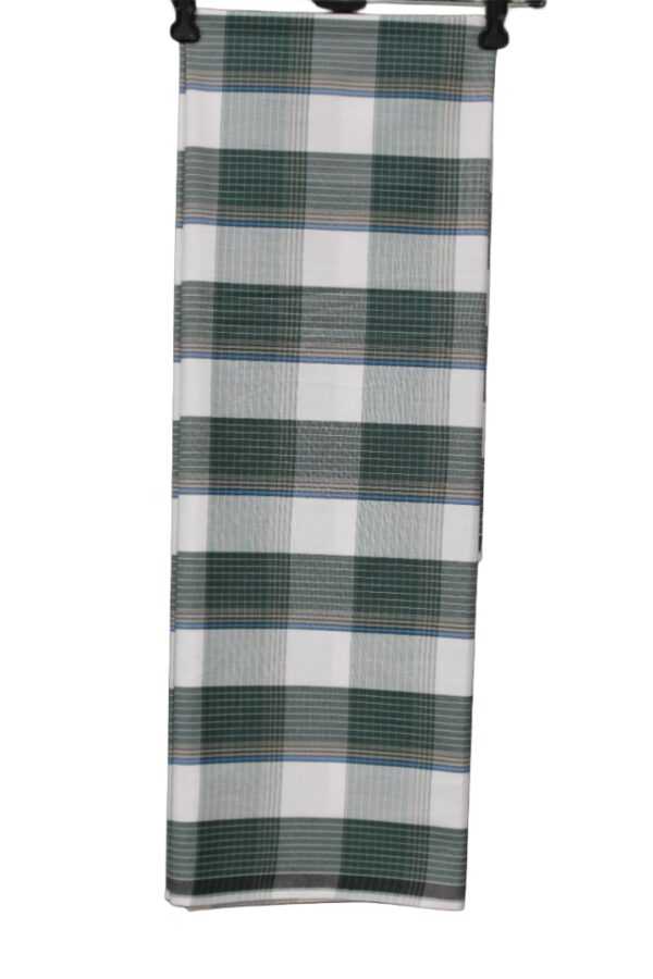 Multi Checks Polyster Lungi
