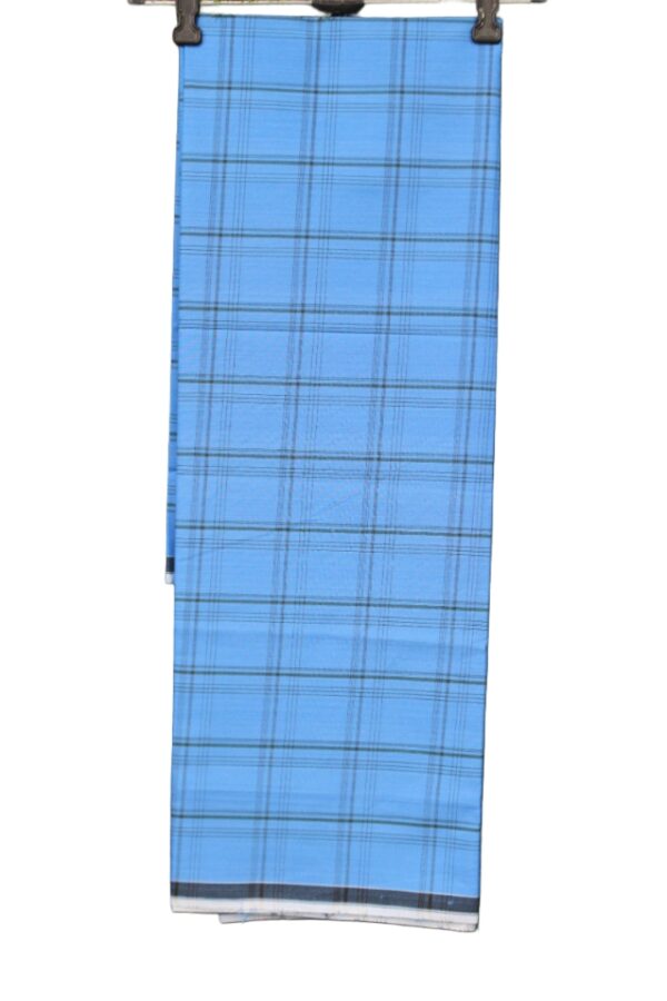 Multi Checks Polyster Lungi