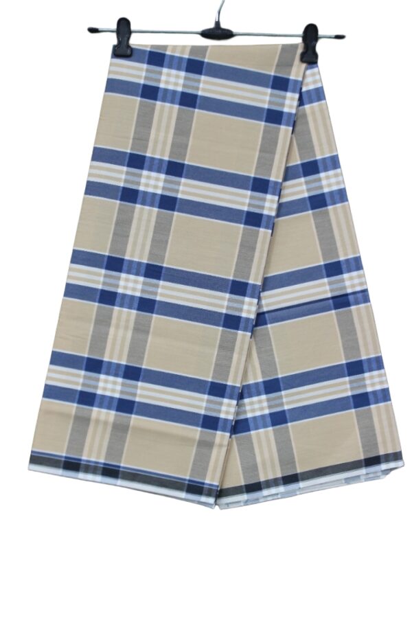 Multi Checks Polyster Lungi