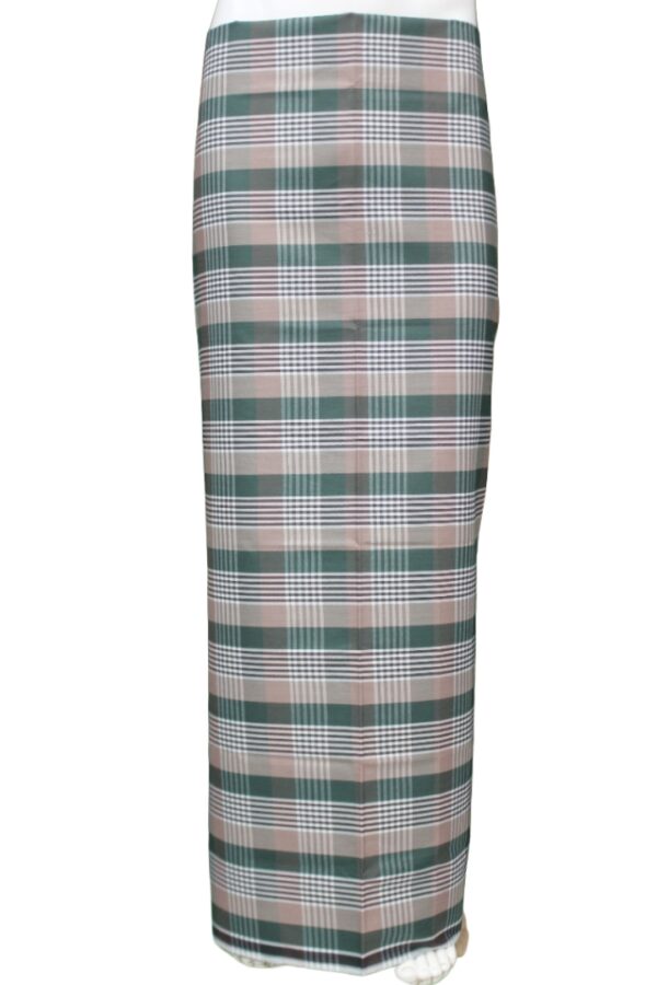 Multi Checks Polyster Lungi