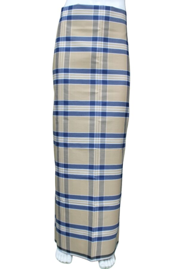 Multi Checks Polyster Lungi