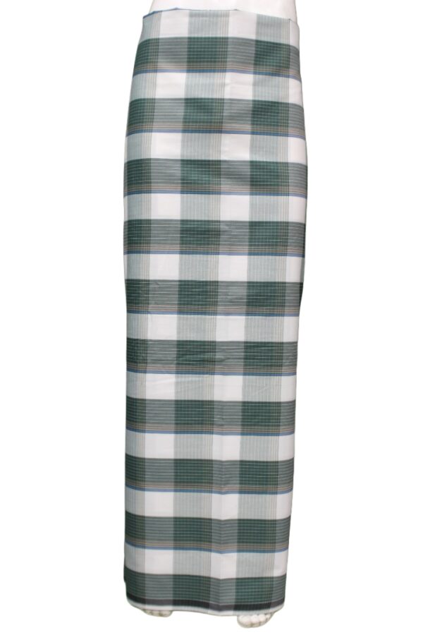 Multi Checks Polyster Lungi