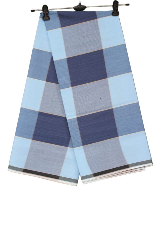 Multi Checks Polyster Lungi