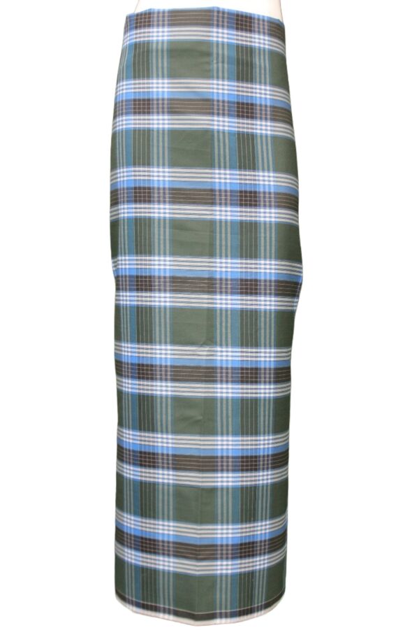 Multi Checks Polyster Lungi
