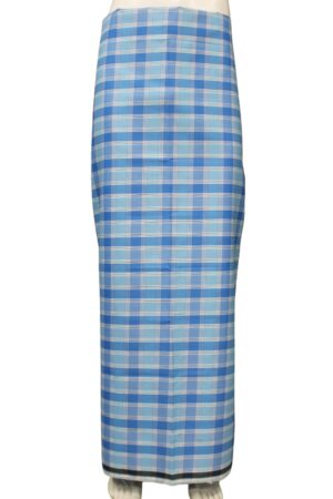 Multi Checks Polyster Lungi