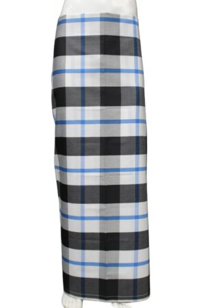 Multi Checks Polyster Lungi