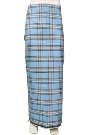 Multi Checks Polyster Lungi