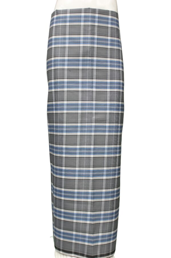 Multi Checks Polyster Lungi
