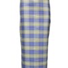Multi Checks Polyster Lungi