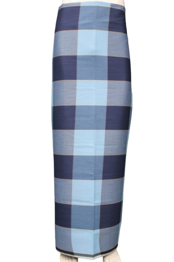 Multi Checks Polyster Lungi