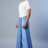 Men's Classic Striped Lungi - Shades of Blue Design