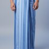 Men's Classic Striped Lungi - Shades of Blue Design