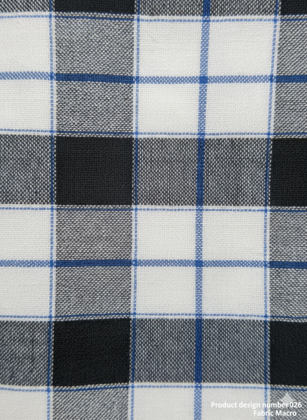 Generated Image September 27, 2025 - 4_53PM Men's Modern Lungi - High-Contrast Black & White Plaid Design