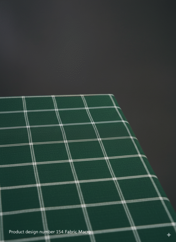 Men's Classic Plaid Lungi - Elegant Dark Green Design