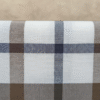e769b0d2-3628-4509-93d6-9f3ca4243def Classic Plaid Lungi for Men - Brown and White Checkered Design