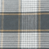 Men's Stylish Plaid Lungi - Sophisticated Grey and Brown Design