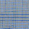 Men's Stylish Lungi - Modern Grey & Blue Plaid Design