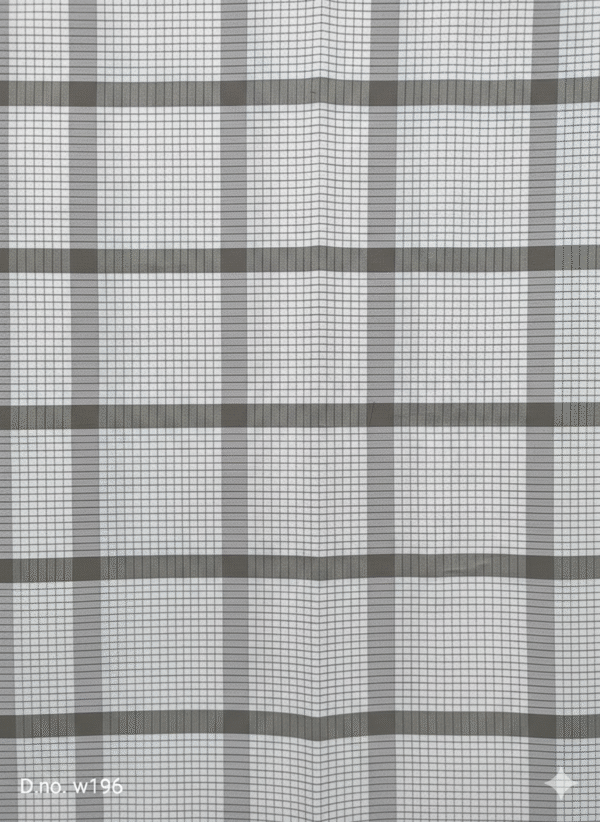 Men's Classic Plaid Lungi - Subtle Grey & Brown Check Design