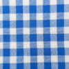 Men's Stylish Lungi - Classic Blue Gingham Check Design