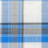 Men's Classic Plaid Lungi - Bold Blue & White Check Design