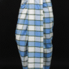 Men's Cool Plaid Lungi - Refreshing Blue & White Check Design