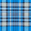 Men's Electric Polyester Lungi - Vibrant Blue & Grey Check (2.25 Meters) - D.no. 46