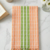 gemini-3-pro-image-preview-2k (nano-banana-pro)_a_{__ratio____9_16_, (1) Fresh Orange & Lime Green Checkered Cotton Gamcha | Soft Angvastra with Tassels
