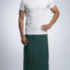 Men's Premium Cotton Lungi - Solid Charcoal Grey (2.25 Meters) - C23