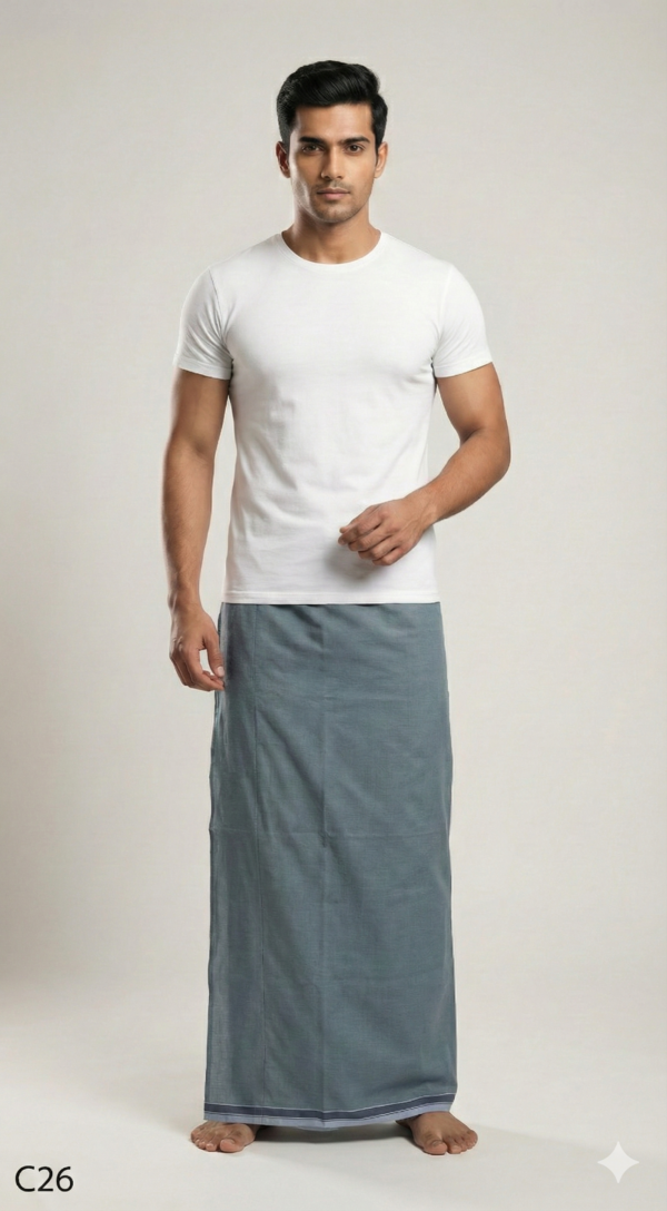 Gemini_Generated_Image_szpez0szpez0szpe Men's Premium Cotton Lungi - Solid Magenta / Rani Pink (2.25 Meters) - C26