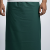 Men's Premium Cotton Lungi - Solid Emerald Green (2.25 Meters) - C21