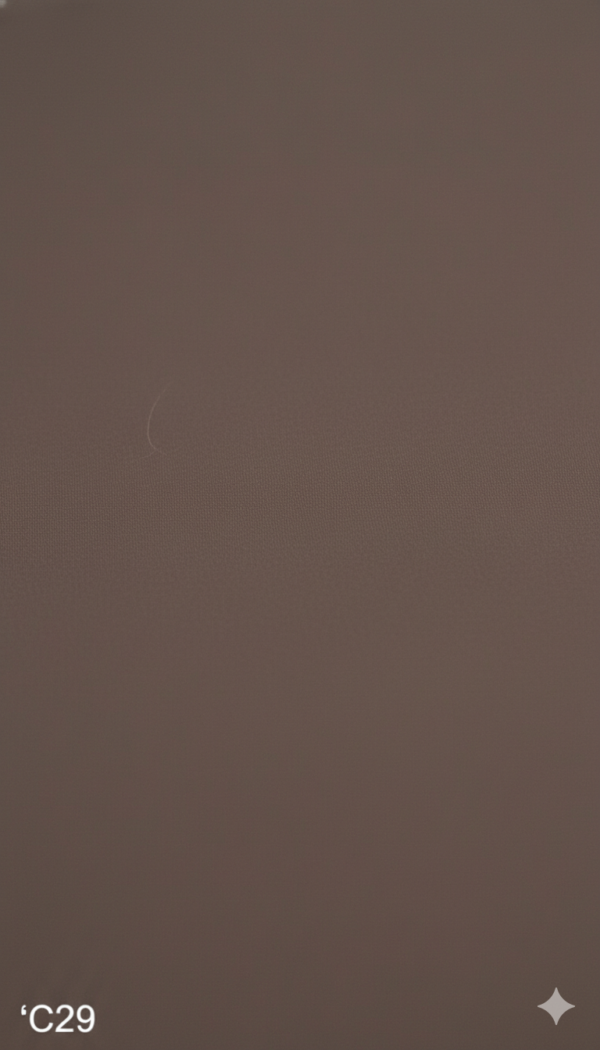 Men's Premium Cotton Lungi - Solid Earthy Brown (2.25 Meters) - C29