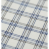 Men's Premium Cotton Lungi - Classic Grey & Blue Checked Pattern (2.25 Meters) - C37
