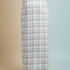 Men's Premium Cotton Lungi - Blue & Grey Checked Pattern (2.25 Meters) - C41