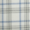 Men's Premium Cotton Lungi - Blue & Grey Checked Pattern (2.25 Meters) - C41