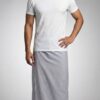 Men's Premium Cotton Lungi - Solid Pure White (2.25 Meters) - C10