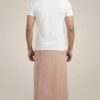 Men's Premium Cotton Lungi - Solid Cream/Off-White (2.25 Meters) - C03